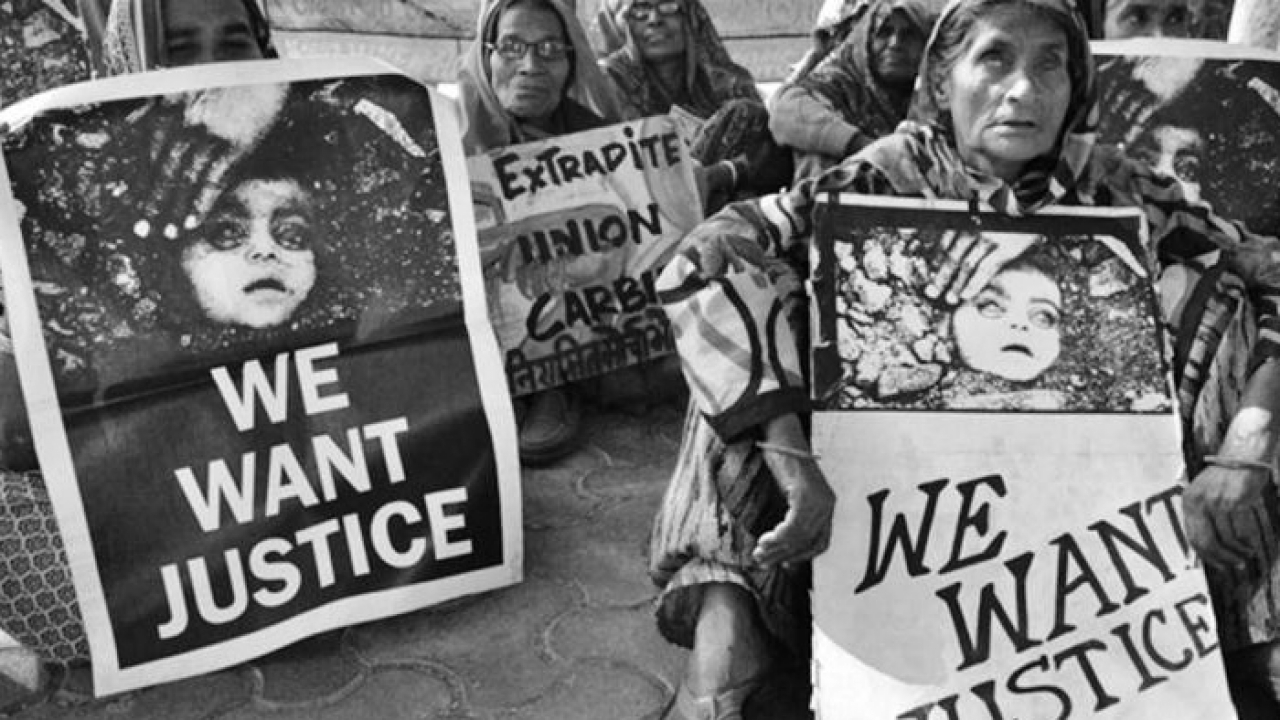 Human rights groups issue scathing statement on the 34th anniversary of Bhopal gas leak disaster
